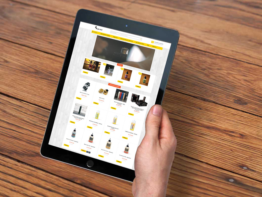 Интернет магазин "Vape"