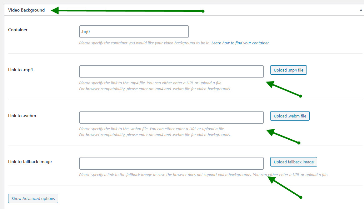 На страницах сайта - появятся дополнительное поле для видеофона