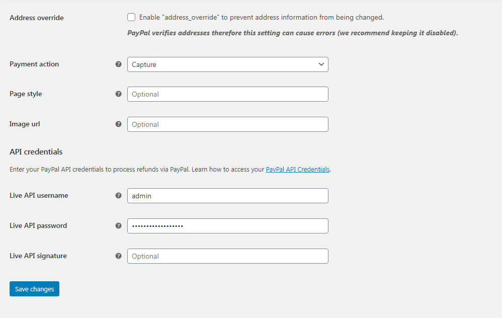 PayPal Standard
